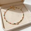 Colorful Pearl Choker Lightweight Minimalist Necklaces For Women Freshwater Pearl Necklace Comfortable Beads Necklace For Modern