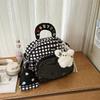 Mini small backpack women 2025 new cute Japanese transparent pain bag sweet girl junior high school backpack