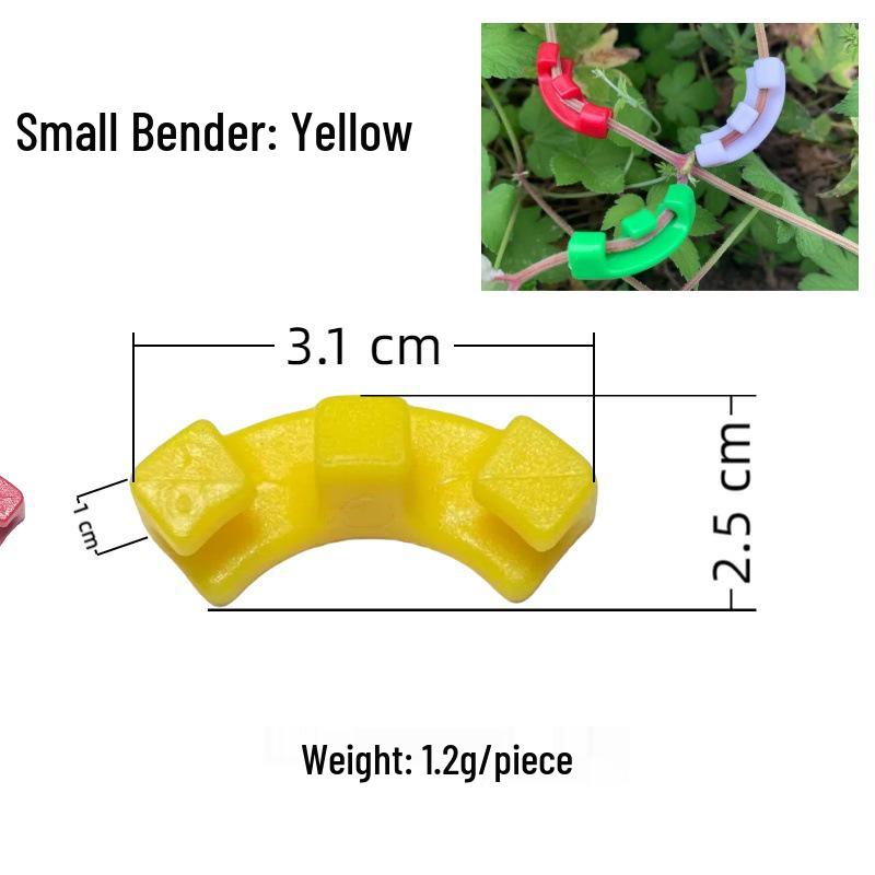 90° Plant Stem Training Clips for Low-Pressure Growth
