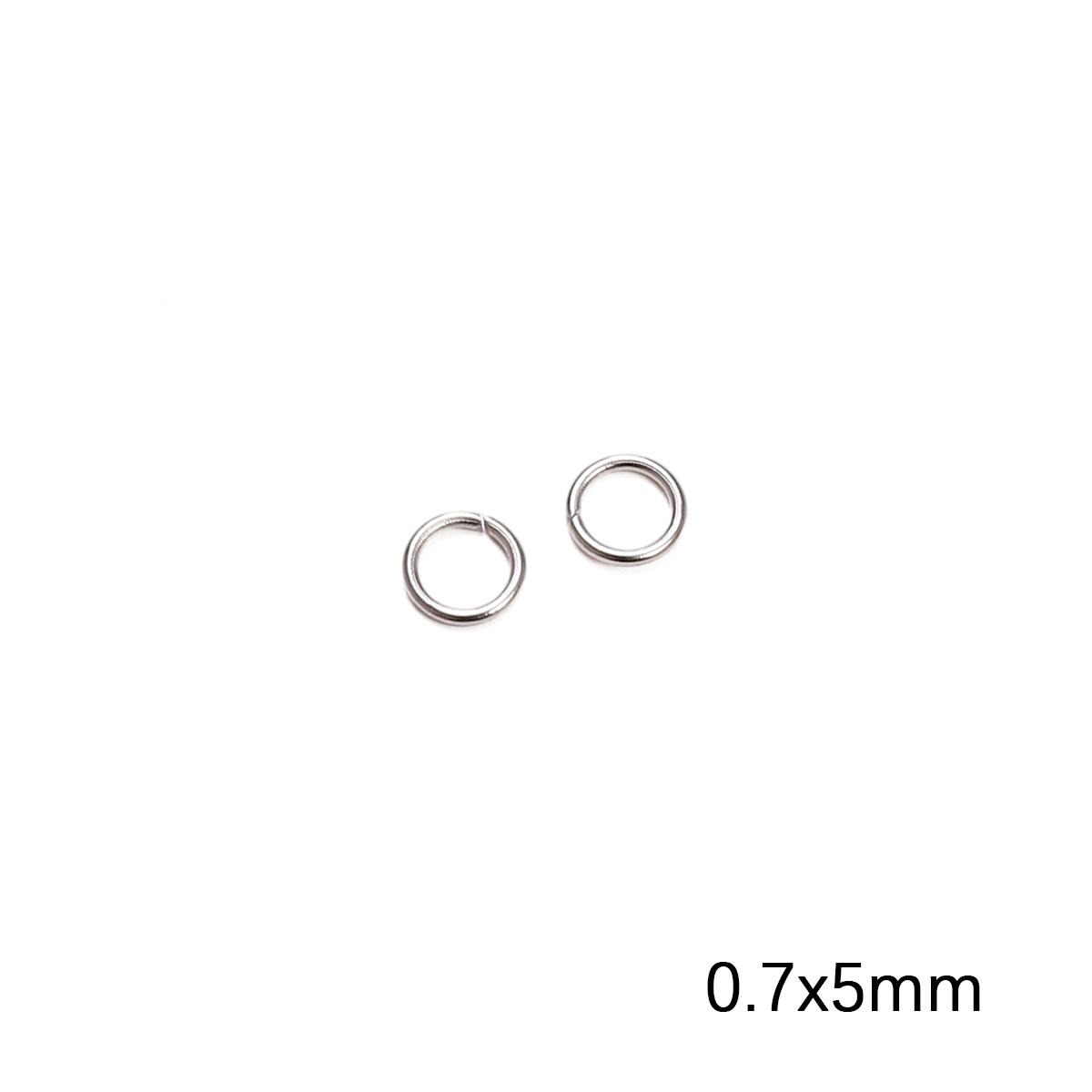 

Застежки Крючки Булавка Кольцо-лобстер для браслета Ожерелье Соединители DIY Изготовление ювелирных изделий Фурнитура Принадлежности A-0.7x5mm 51pcs