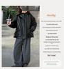 Girls' Stylish Korean Leather Jacket - 2025 Autumn/Winter Padded Coat for Big Kids