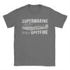Spitfire Supermarine RAF Fighter Aircraft T Shirts  100 Cotton Tees Summer Vintage Short Sleeve T Shirt O Neck Hippie Tshirt
