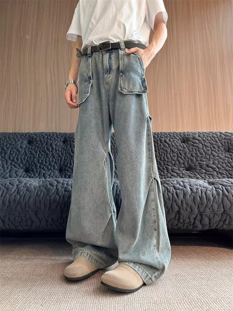 JYL Women s Straight Jeans Autumn New Premium Patch Trendy Denim Pants S