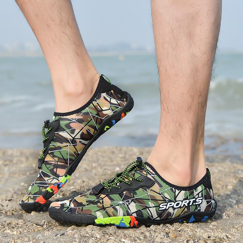 Outdoor Creek Shoes Lurking Wading Speed Swimming Beach Shoes Couple Men's and Women's Fitness Yoga Shoes New