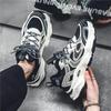 2025 Men's Trendy Breathable Mesh Sneakers - Spring & Autumn Thick-Soled Casual Dad Shoes