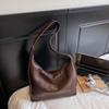 Large-capacity Commuter Handbag Fashionable and Retro Shoulder Bag Casual and Trendy Underarm Tote Bag