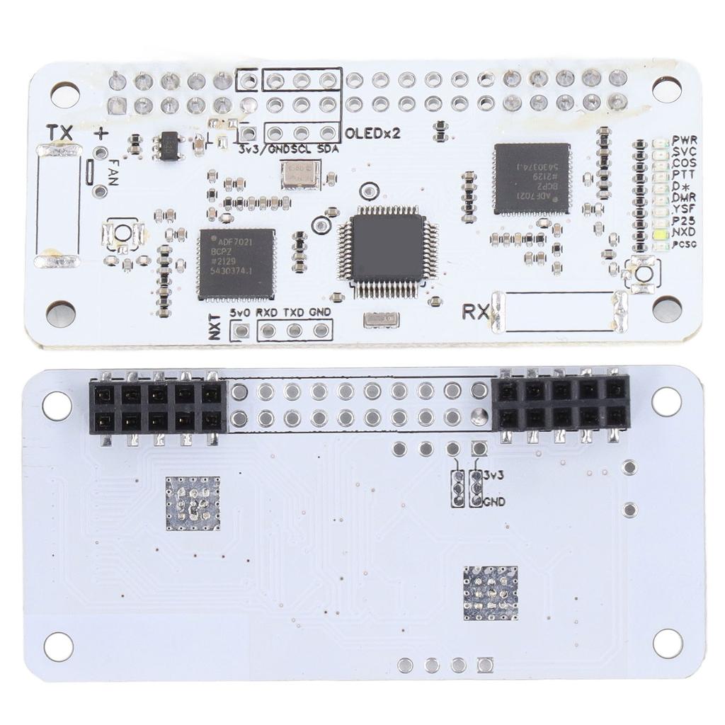 Mini MMDVM Hotspot Module Double Hat Duplex UHF VHF Hotspot Board Kit for Raspberry Pi