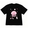 Unisex Kawaii Sea Creature Graphic Tshirt Cute Shark Octopus Jellyfish Seahorse Puffer Print Casual Ocean Short Sleeve Tee