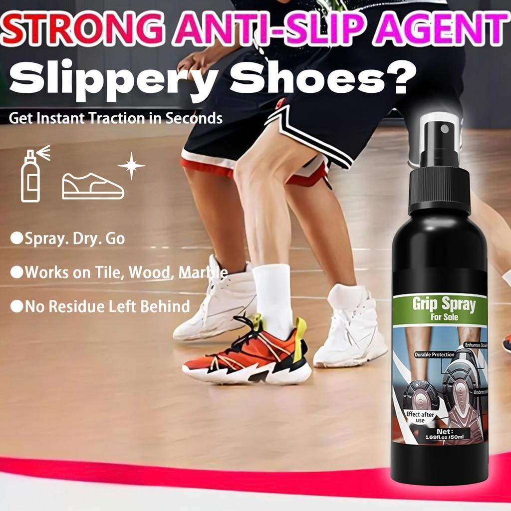 Grip Spray Voor Voetbalhandschoenen Veilig Keepershandschoenen Spray 50ml Multifunctioneel Snel Drogen Anti Slip Rand Grip Spray