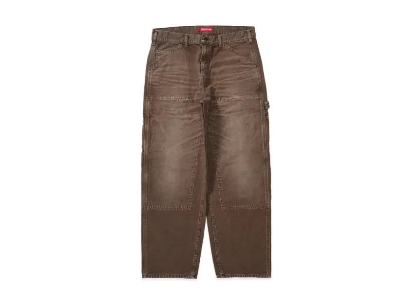 Supreme Worn Double Knee Painter Pant (26SS) "Brown"