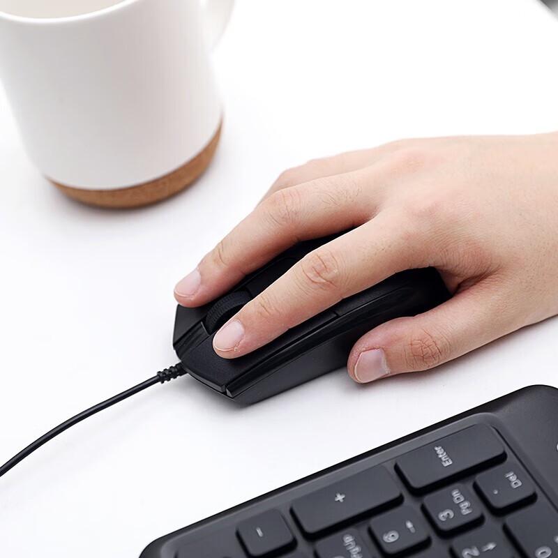 Lenovo KM102 Wired Keyboard and Mouse Combo