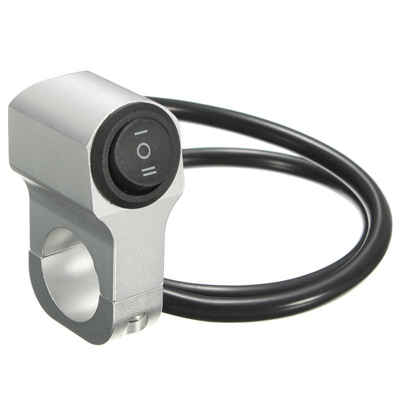 

Новые универсальные аксессуары для модификации мотоциклов с переключателем из алюминиевого сплава, переключатель дальнего и ближнего света, указателя поворота, ручка серебряный