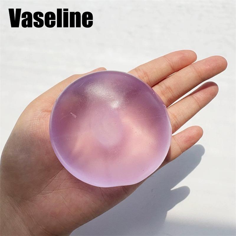 Clear Glaze Fluid Squishy Mochi Ball Soft Tpr Vaseline Malble Filled Inside Out Pop Squeeze Fidget Anti-Anxiety Relief Desk Toy