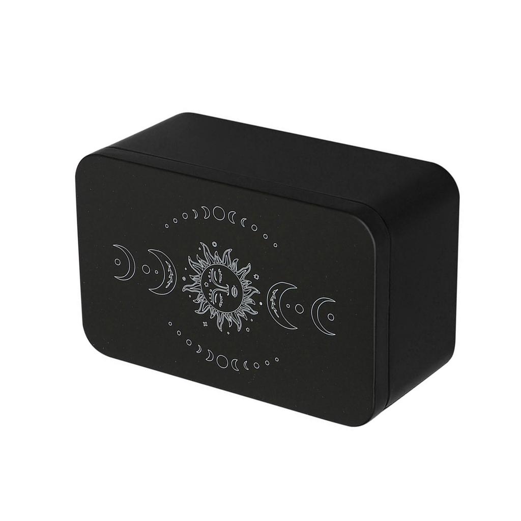 Playings Cards Box Trading Card Case Tarots Storage Can Card Organizers Card Case Empty Metal Storage Box for Game Cards