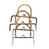 1Pc Vintage Metal Purse Bag Frame Kiss Clasp Lock With Bamboo Handle Jewelry Clasps Sewing Fasteners Purse Making Supplies