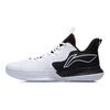 Li Ning Flash Energy 1 Tênis de Basquete Masculino Sneakers Branco Preto ABCR007-3