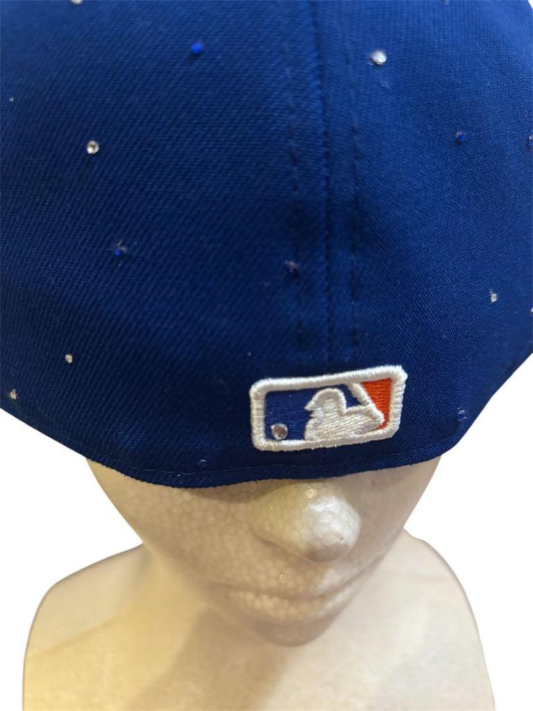 [USED] Super Rare! NY New York Mets Jewel Bling Stone New Era Yzerr