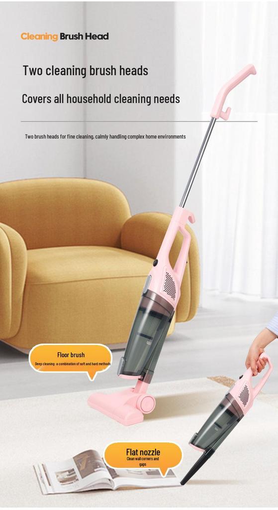 Ruční a tyčový vysavač s vysokým sacím výkonem pro domácnost i auto