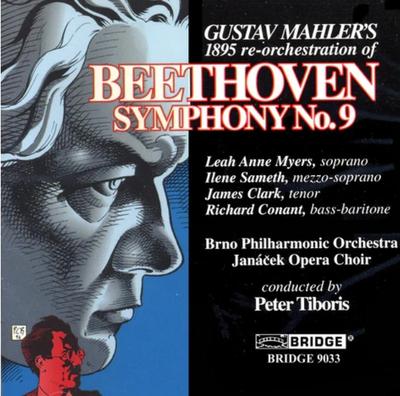 CD LUDWIG VAN BEETHOVEN , GUSTAV MAHLE - Symphony No. 9 BCD9033 Bridge Records 1992 Japan ObiClassical Used