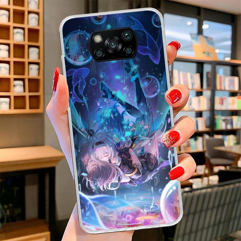 Honkai Star Rail Firefly Cover Phone Case For Xiaomi Poco F7 Ultra X7 X6 X5 Pro M7 Redmi 15C 15 13C 13 12C 12 10C 10 9A 9C 9T 9