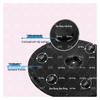 Verdickter Anti-Burst Bosu Balance Trainer