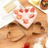 MDNG Stainless Steel Heart Mousse Ring Baking Tool