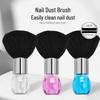 Crystal Nail & Hair Styling Dust Brush - Large, Barber-Specific Sweeping Brush