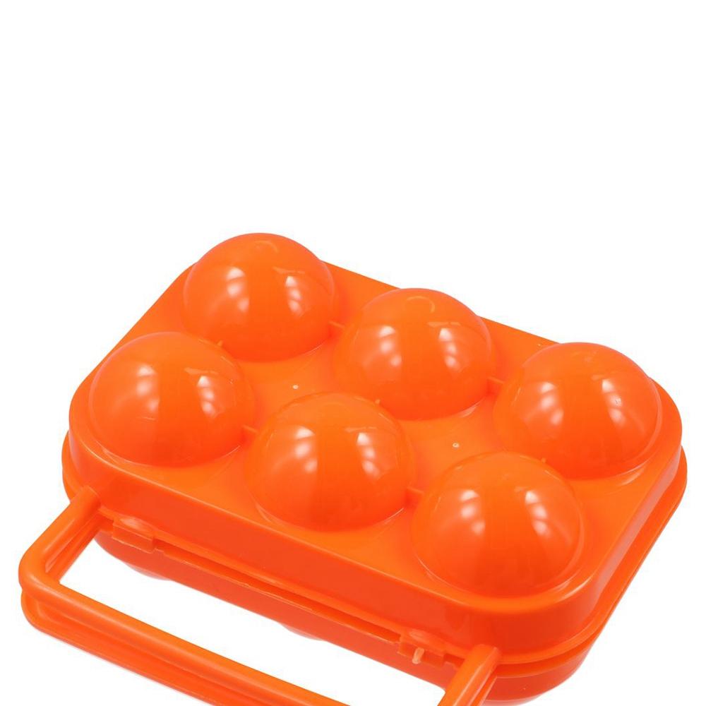 Camping 6/12Grid Egg Container Organizer Case Egg Holder Eggs Box Egg Storage Box Eggs Case