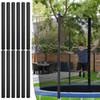 12pcs Replacement Trampoline Poles Trampoline Safety Pole Cover Foam Waterproof Tube Padding Replacement Part Accessories