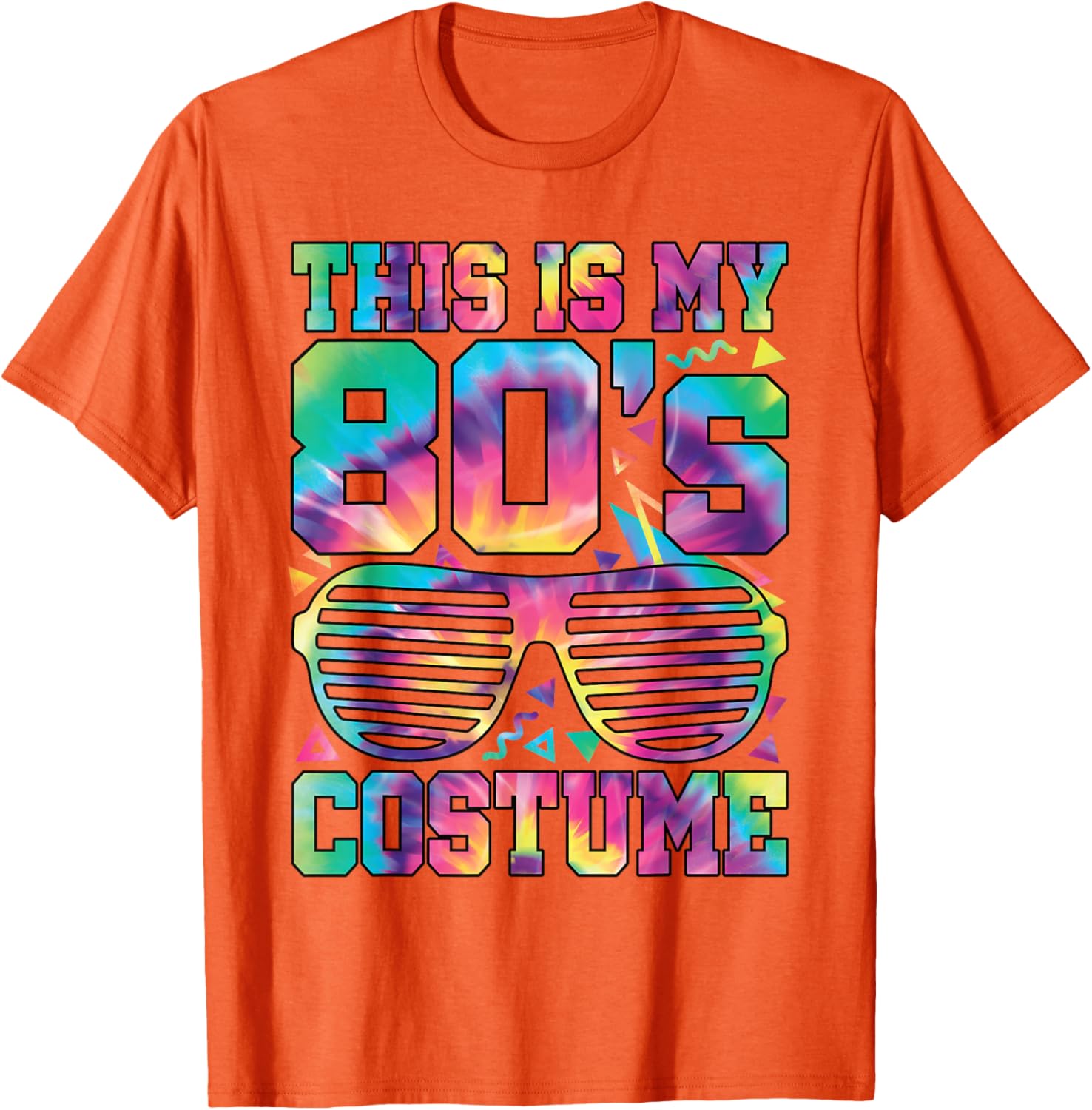 

This Is My 80s Costume Shutter Shades Graphic Tee Retro 1980s Outfit Men s Casual T-Shirt 4XL