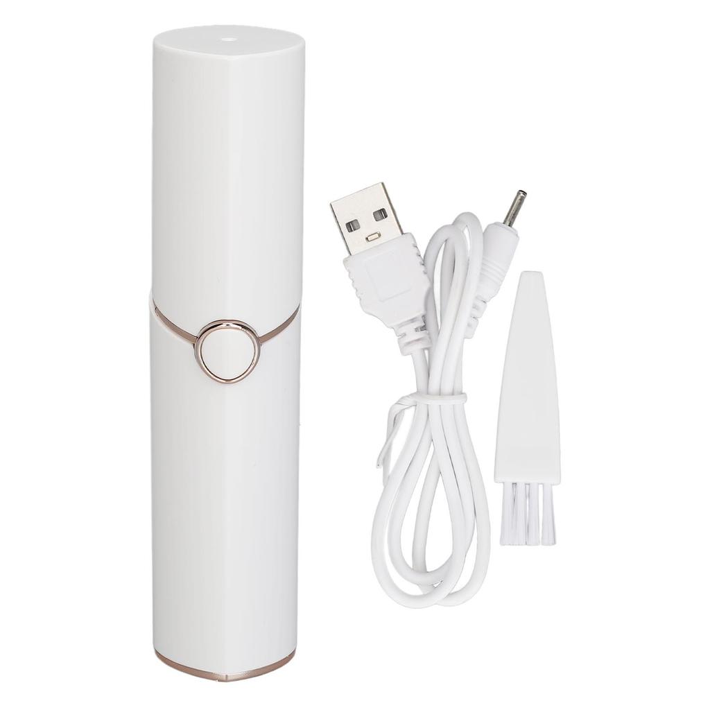 Electric Hair Remover for Women Portable Removable Cutter Head USB Rechargeable Facial Hair Remover