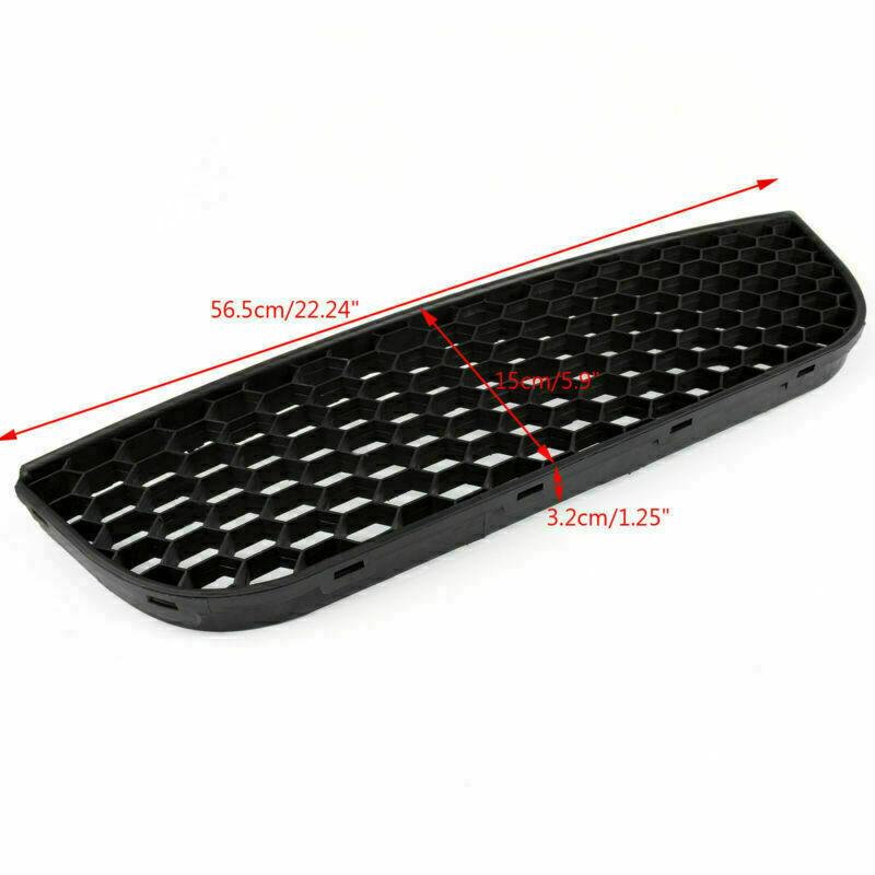 Honeycomb Style Front Center Lower Bumper Grille Fit VW Polo 9N3 GTI 2005-2009