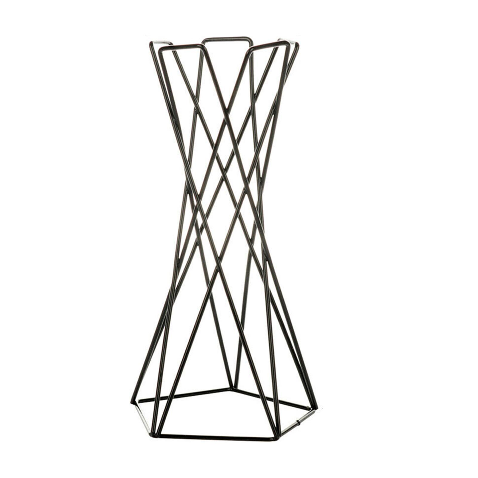 

Geometric Soilless Plant Base Tall Candle Holder Compact Garden Weed Puller Tool чёрный