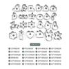 24pcs Stainless Steel Biscuit Mold Christmas/easter Cookie Cutter Baking Tool Theme Snowflake Santa Claus