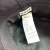 Loewe K820HB1X20 Logo Fringe Cotton Hat Black Cotton Women Used