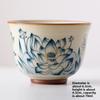 Chinesische Keramik Teetasse Handgefertigte Lotus Teetasse Haushalt Persönliche Teeschale Schönheit Meditationsbecher Teegeschirr Zubehör