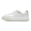 Fila Olimpica Classic White Sneakers Fashion Trend Low-Top Skate Shoes Women Sneakers Standard-White Nile-Green F12W431203FCN