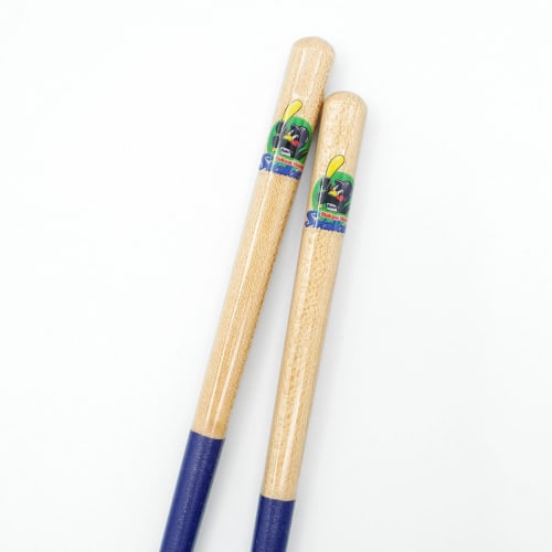 Hyozaemon Kattobashi Color Tokyo Yakult Swallows Chopsticks, Made In Japan, 22.5cm