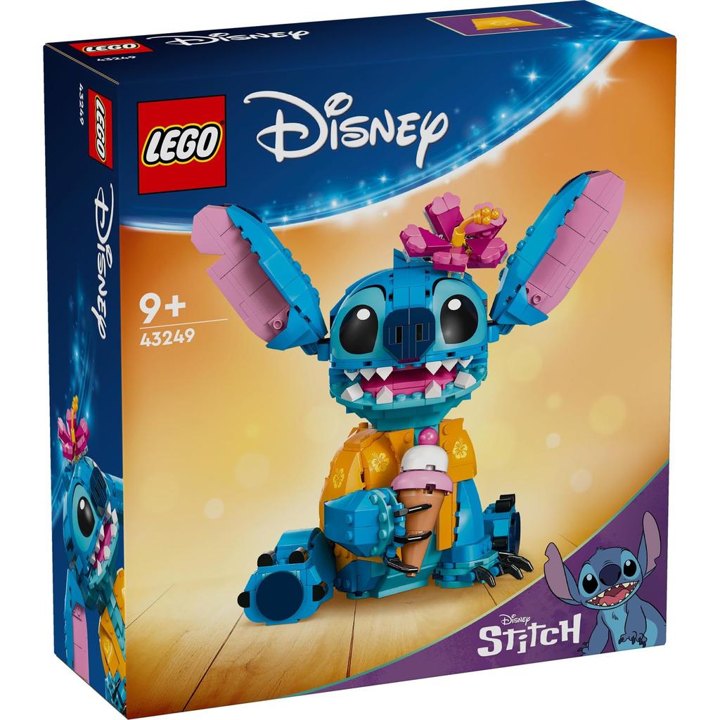 LEGO Disney Stitch Toy Birthday Present Block Girls Boys Children 9 Years Old 10 Years Old 11 Years Old Elementary School Pretend Play House 43249