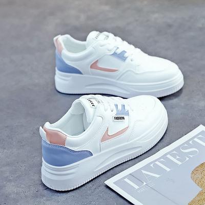 Nueva Moda Primavera Otoño Zapatos Blancos para Mujer Zapatos Casuales Zapatos de Tablero Estilo Academia Casual Zapatos Blancos Pequeños Femeninos