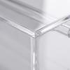Eyeglasses Storage Box Acrylic Glasses Holder with Lid Clear for Dresser, Vanity