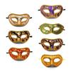 Male Half Face Mask Men Masquerade Mask Vintage-Venetian Mask Lightweight Party Mask for Costume Carnival Theme Parties