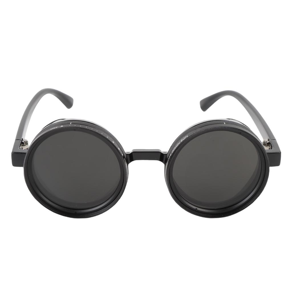 Adjustable Tint Sunglasses ND2 400 Filter 52MM Round Polarized Fishing Sunglasses for Men Women Outdoor Exploration