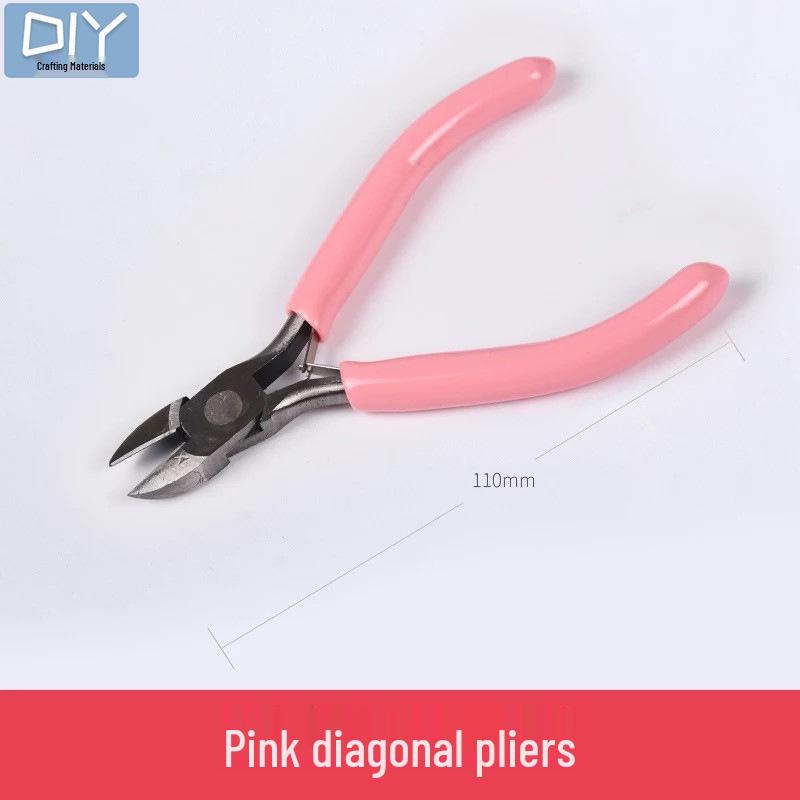 DIY Epoxid-Werkzeugset mit Handschuhen, Messbechern, Waage, Pinzetten, Tropfer, Schleifpapier, Politur und Stanze.