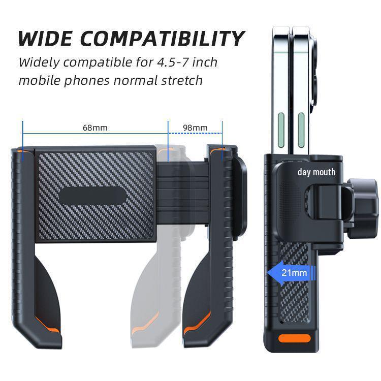 Shockproof Phone Holder for Golf Carts, Bicycles, Motorcycles, and Mountain Bikes