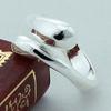 925 Silver Simple Water Drop Open Ring For Women Wedding Fashion Silver 925 Jewelry