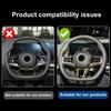 Car Steering Wheel Shift Paddle Shifter for BMW X3 G45 2025 X1 U11 -2025 5 Series G60 2024 2025 Interior Trim Sticker