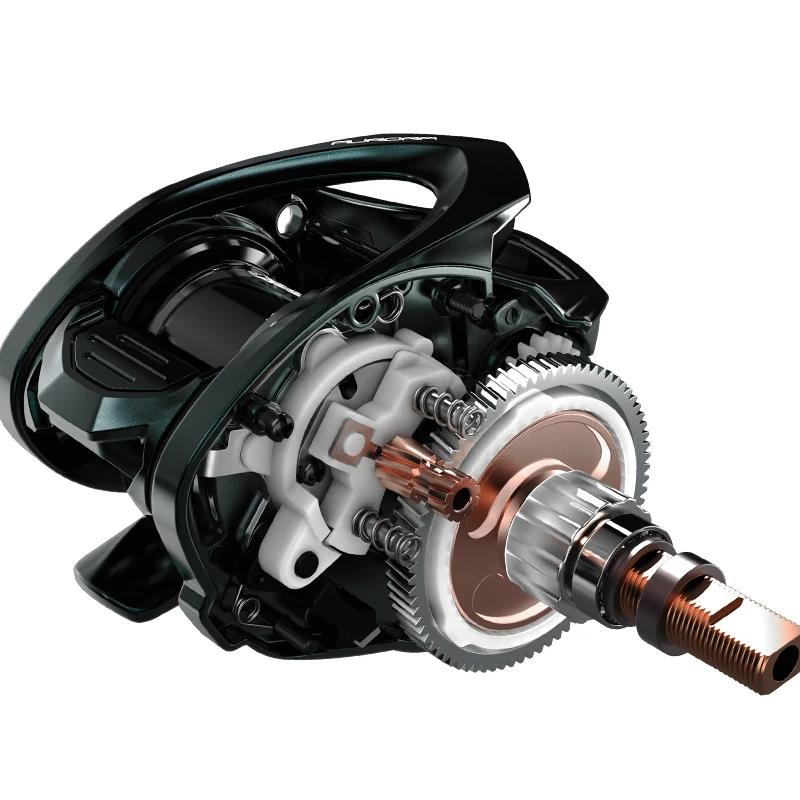 Ultralight Casting Reel with Ceramic Bearing 109G 3D Suspension Magnetic Brake 8.1:1 Ratio Spinning Reel 4KG Drag Power Baitcasting Fishing Reel