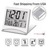 Traveling Digital Alarm Clock Lightweight Alarm Clock Digital Travel Clock With Thermometer Alarm Timer Clock 17.5cm*13cm*3cm