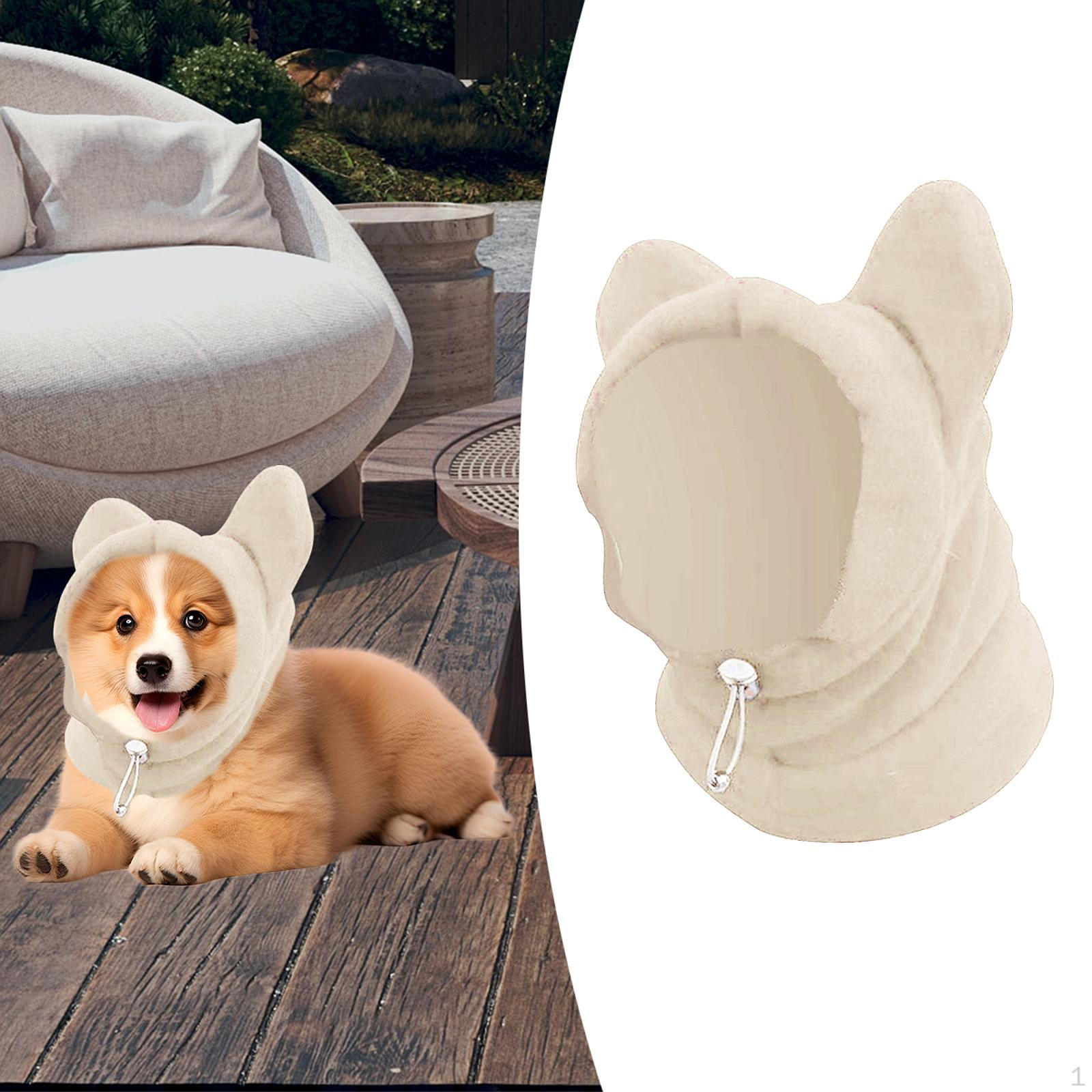 

Шапка для собак на зиму с защитой ушей и шеи для средних и крупных собак XL